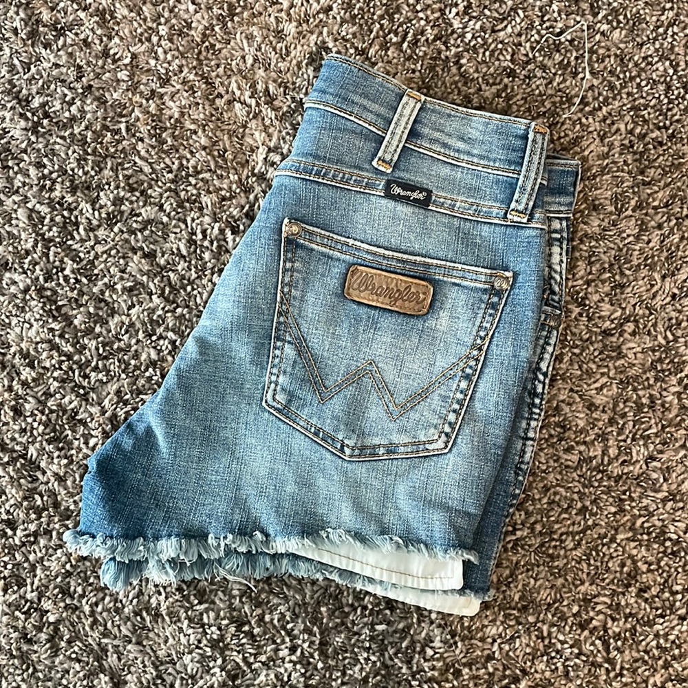 wrangler jean shorts